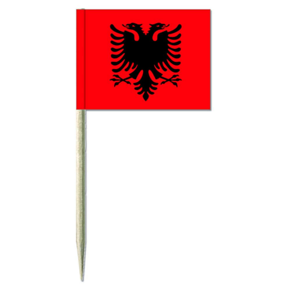 Minifahnen, Albanien