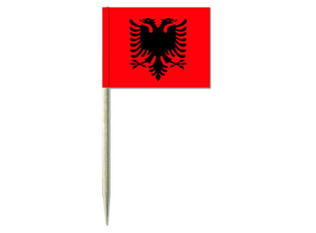Minifahnen, Albanien