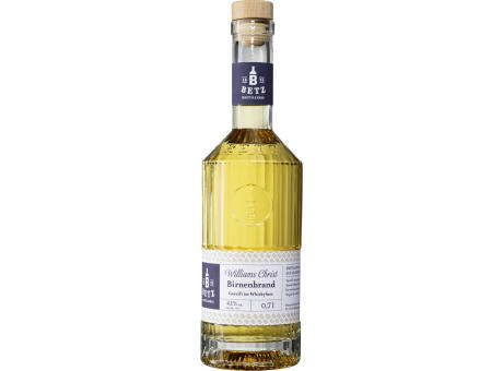 Edler Williams Christ Birnenbrand gereift im Whiskyfass 0,7 l