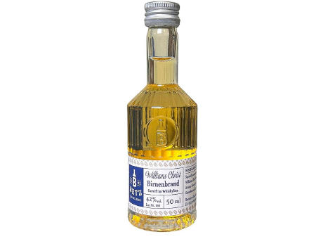 Edler Williams Christ Birnenbrand gereift im Whiskyfass 50 ml