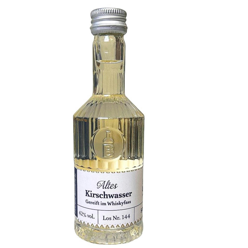 Altes Kirschwasser gereift im Whiskyfass 50 ml 