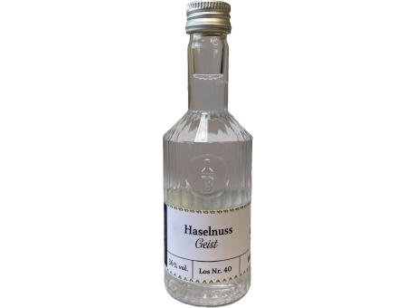 Haselnussschnaps 50 ml in Tastingflasche, 36 % vol.