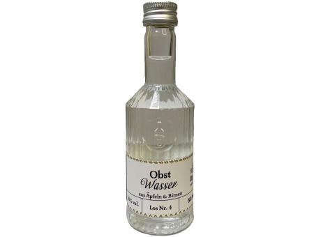 Obstwasser 50 ml in Tastingflasche, 38 % vol.