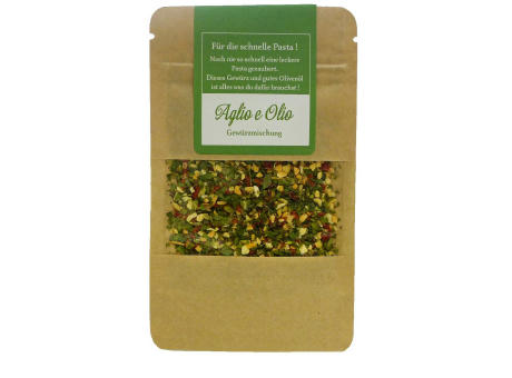 Aglio Olio Gewürzmischung in Mailingtüte, 5 g