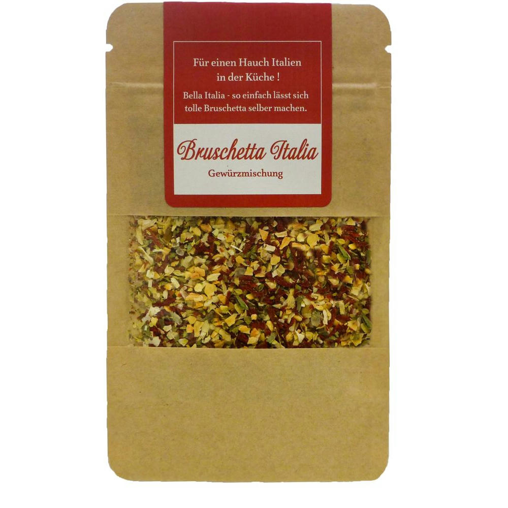 Bruschetta Italia Gewürzmischung in Mailingtüte, 5 g