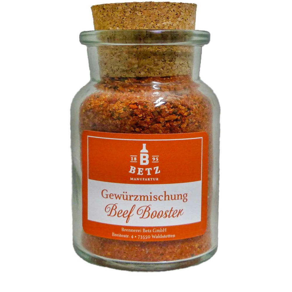 Beef Booster Gewürzmischung im Korkenglas, 120 g