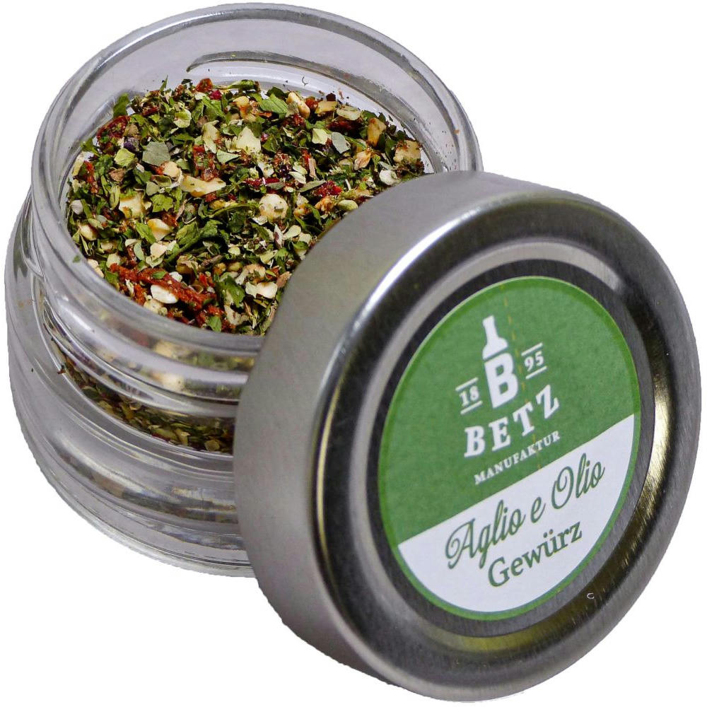 Aglio Olio Gewürzmischung im Schraubglas, 15 g