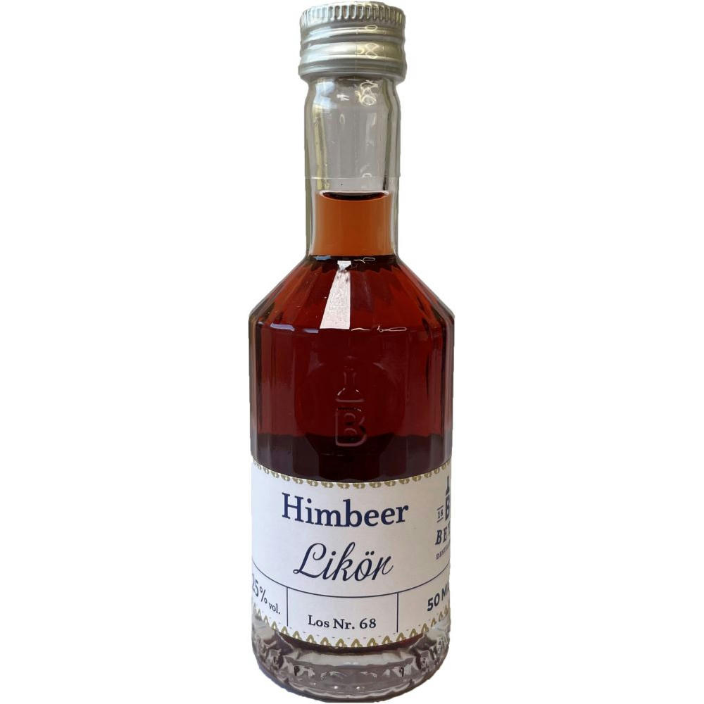 Himbeerlikör 50 ml in Tastingflasche, 25 % vol.