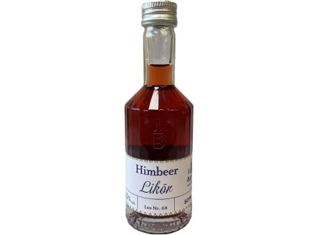Himbeerlikör 50 ml in Tastingflasche, 25 % vol.