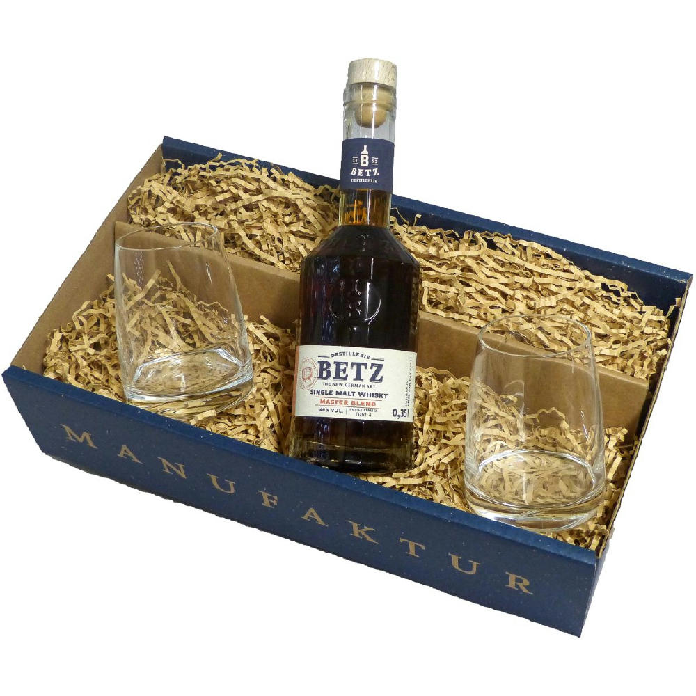 Whisky Präsentset "Master Blend 0,35 l"