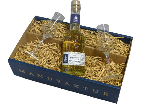 Edelbrand Präsentset "Kirschwasser" 0,35 l