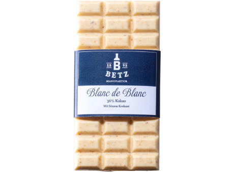 Schokolade "Blanc de Blanc" 100 g, handgeschöpft