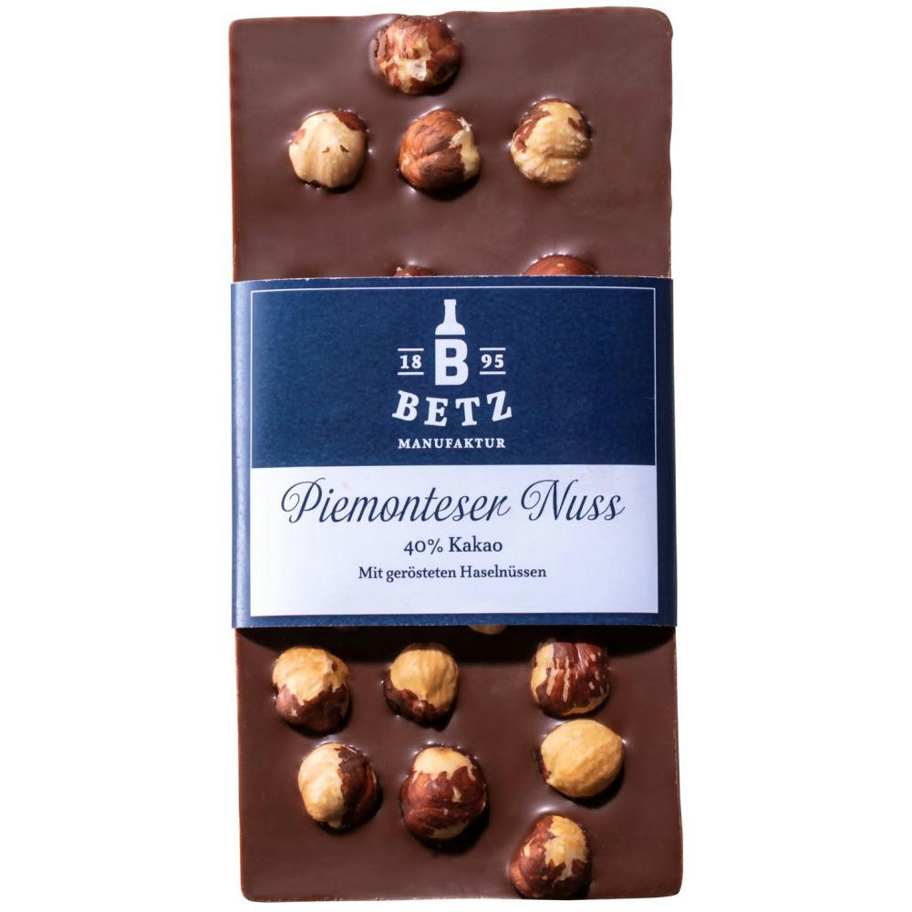 Schokolade "Piemonteser Nuss" 100 g, handgeschöpft
