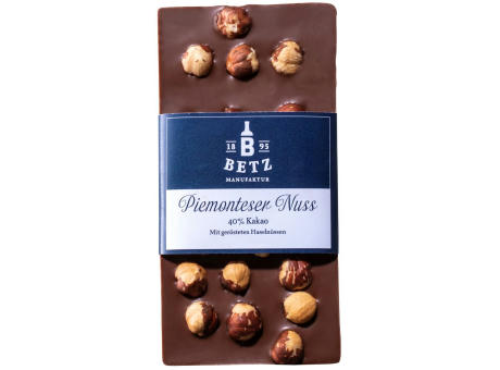 Schokolade "Piemonteser Nuss" 100 g, handgeschöpft