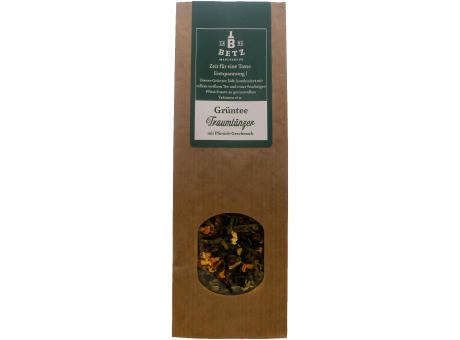 Grüntee "Traumtänzer", 70 g in Präsentkartonage