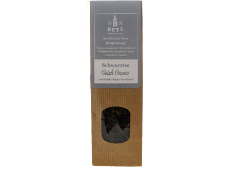 Schwarzer Tee "Irish Cream", 50 g in Präsentkartonage