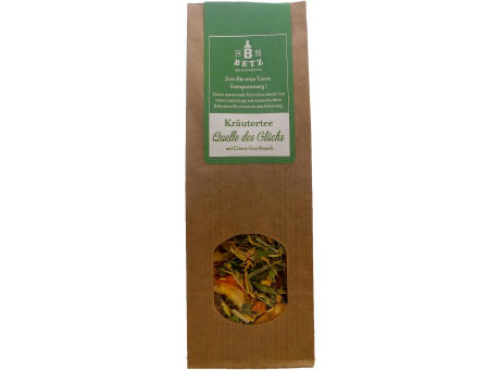 Kräutertee "Quelle des Glücks", 45 g in Präsentkartonage