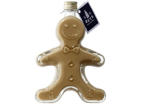Lebkuchenmann 0,25 l mit Spekulatius-Sahne-Likör 15 % vol.