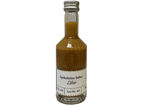 Tastingflasche 50 ml Spekulatius-Sahne-Likör