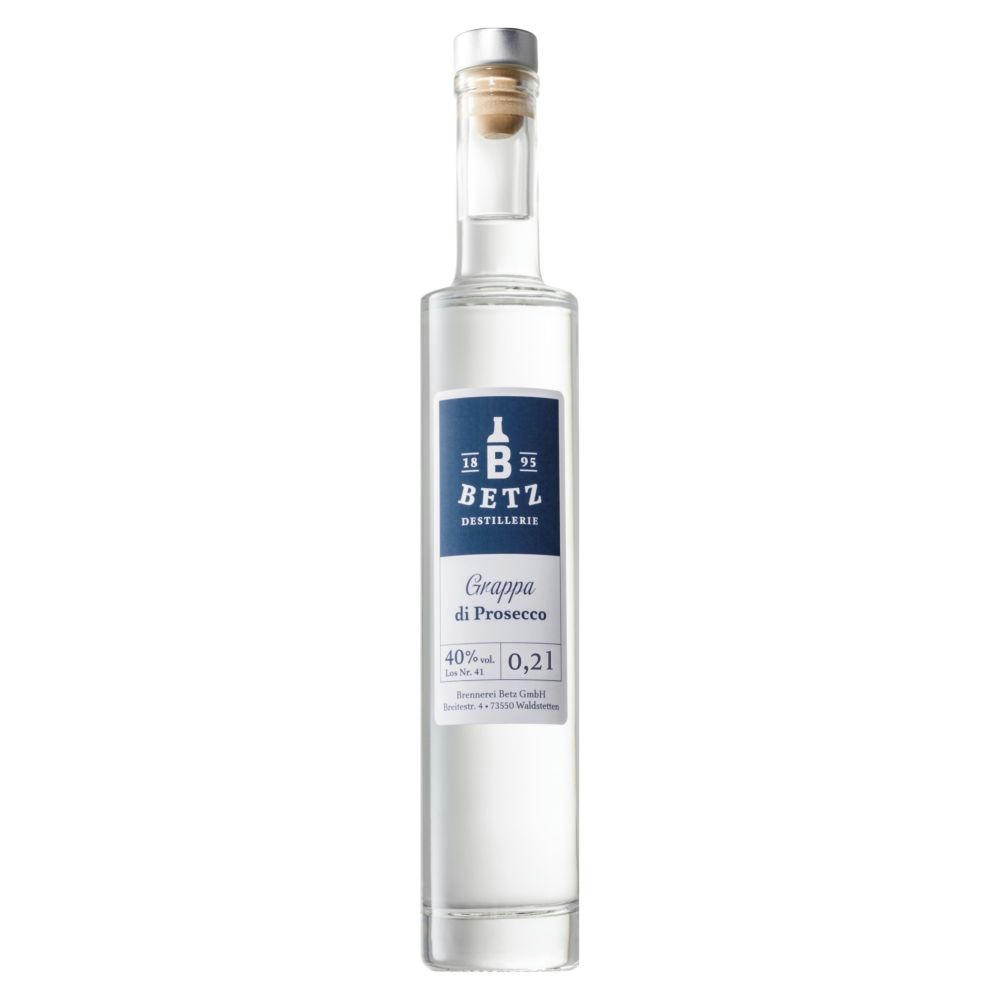 Flasche Atlantis 0,2 Ltr. mit Grappa di Prosecco 40%vol.