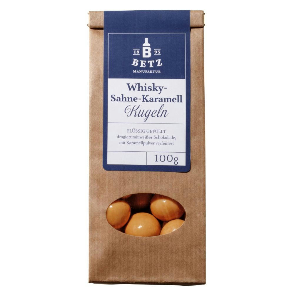 Whisky-Sahne-Karamell-Kugeln 100g