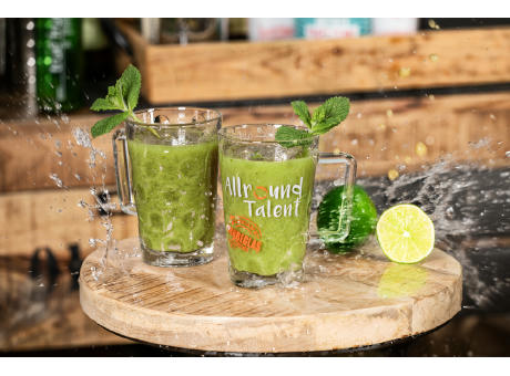 Dubbeglastässel klarglas 