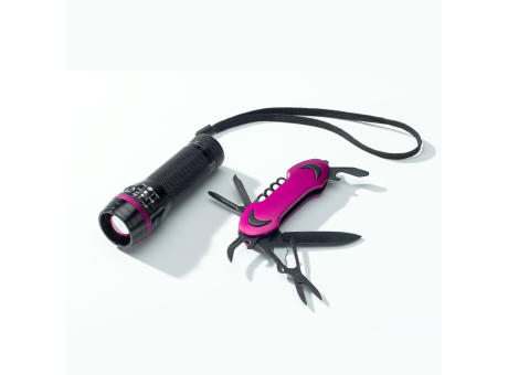 SET COLORADO I: LED-TASCHENLAMPE UND EIN TASCHENMESSER