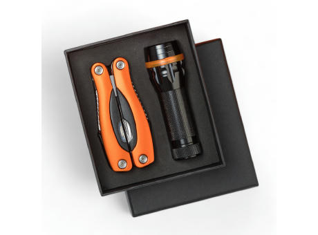 SET COLORADO II: TASCHENLAMPE UND MULTITOOL