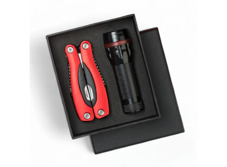 SET COLORADO II: TASCHENLAMPE UND MULTITOOL