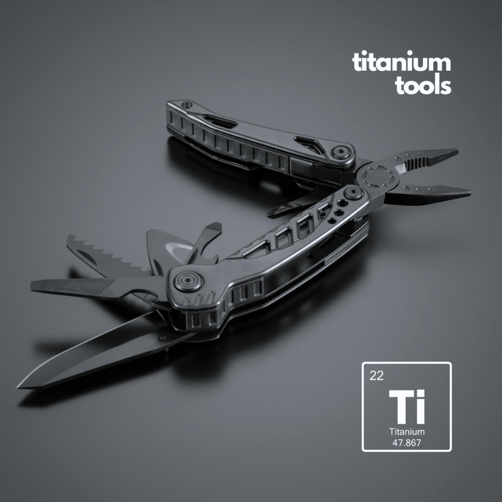 TITANBESCHICHTETES STAHL-MULTITOOL OPTIMA