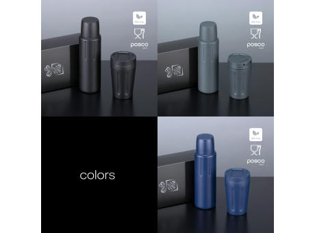 SCANDIC-SET: KAFFEEBECHER UND THERMOSKANNE