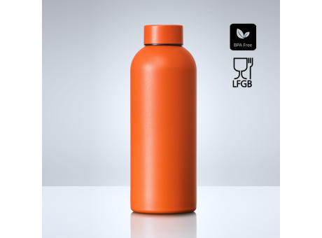 AKTIV-SET: THERMO-WASSERFLASCHE UND AUTOMATISCHER REGENSCHIRM