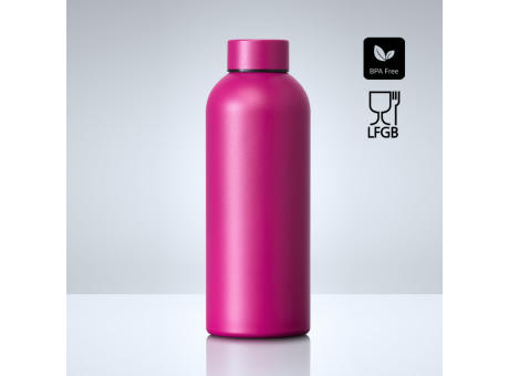 AKTIV-SET: THERMO-WASSERFLASCHE UND AUTOMATISCHER REGENSCHIRM