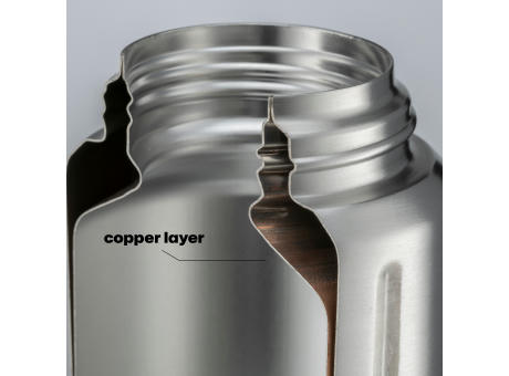 SCANDIC EDELSTAHL-VAKUUMFLASCHE, 750ML