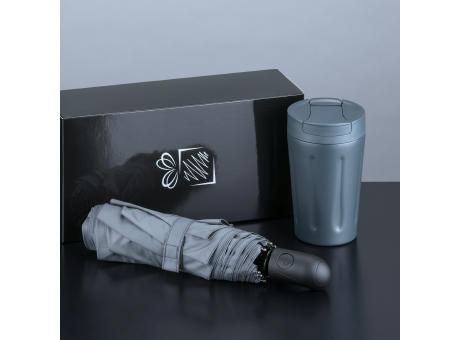 DAILY-SET: SCANDIC-BECHER UND CAMBRIDGE-REGENSCHIRM