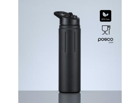 Scandic Edelstahl-Trinkflasche mit Kupferschicht, 750 ml