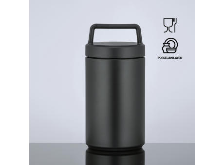 Nordic Speisebehälter mit Kupferschicht und Porzellanbeschichtung, 800 ml