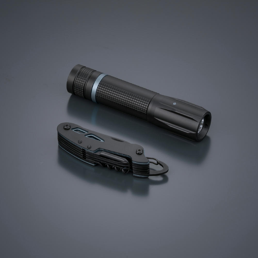 Optima Small Set: Taschenmesser & Taschenlampe