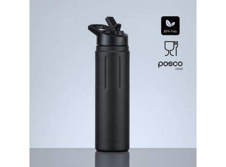 Scandic Drinking Set: Thermobecher 350 ml & Edelstahl-Wasserflasche 750 ml