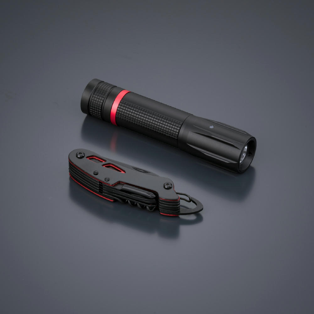 Optima Small Set: Taschenmesser & Taschenlampe