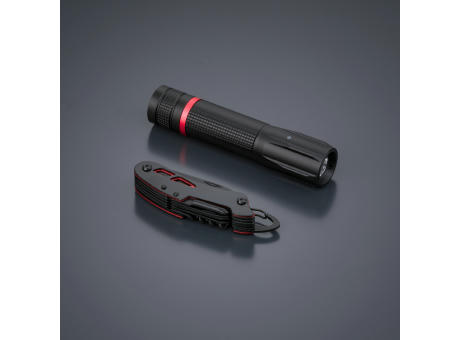 Optima Small Set: Taschenmesser & Taschenlampe
