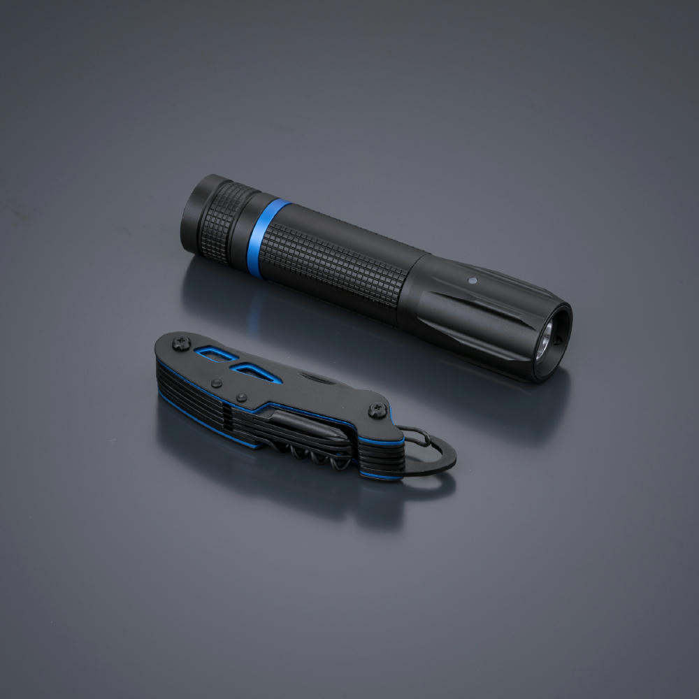 Optima Small Set: Taschenmesser & Taschenlampe