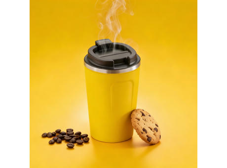 Nordic Kaffeebecher mit Kupferschicht, 350 ml