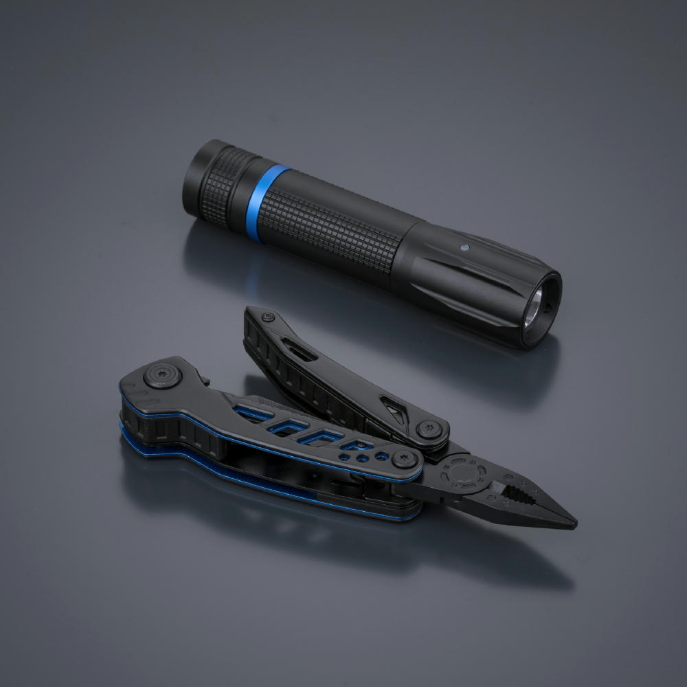 Optima Color Set II: Multitool & kleine Taschenlampe