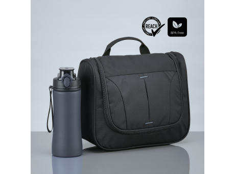 Primo Urban Set: Kosmetiktasche & Wasserflasche 550 ml