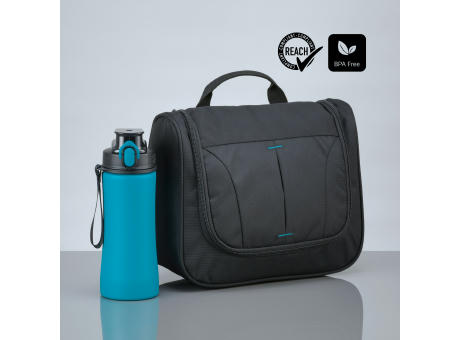 Primo Urban Set: Kosmetiktasche & Wasserflasche 550 ml