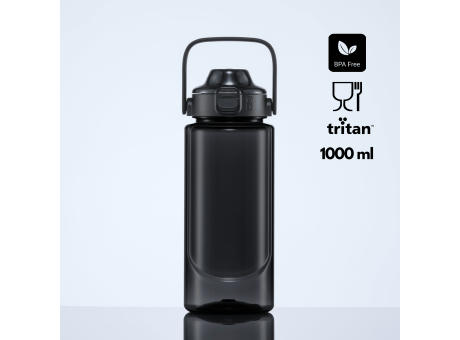 Neon tritan™ wasserflasche mit großer kapazität, 1000 ml