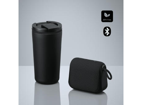 Everyday Set: Kaffeebecher 370 ml und kabelloser Lautsprecher