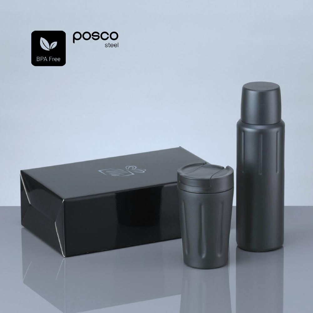 Scandic Set: Thermobecher 350 ml und Thermoskanne 750 ml