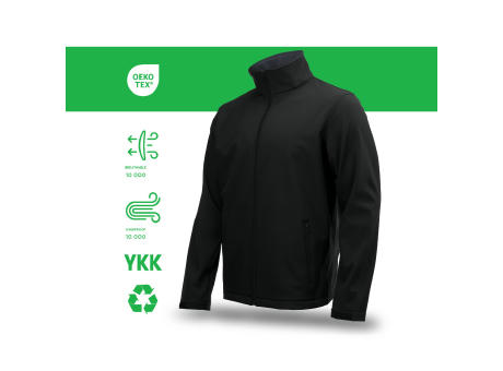 FRAUEN SOFTSHELL-ECO-JACKEN, XXL size